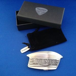 Triumph Belt Buckle - NEW in gift box